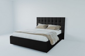 Кровать Венеция с ПМ 800 (экокожа кольт ч) в Троицке - troick.ok-mebel.com | фото 2
