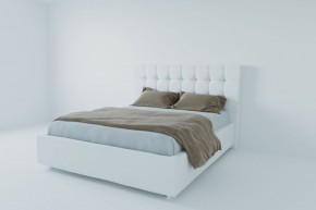 Кровать Венеция с ПМ 900 (экокожа белая) в Троицке - troick.ok-mebel.com | фото 2