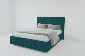 Кровать Версаль 800 без основания (велюр бирюзовый) в Троицке - troick.ok-mebel.com | фото