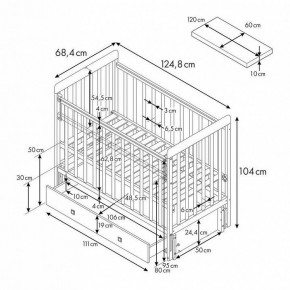 Кроватка Фея 328-01 в Троицке - troick.ok-mebel.com | фото 10