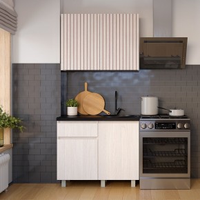 Кухня Тренд 1.0 м (Ясень белый) в Троицке - troick.ok-mebel.com | фото