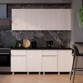 Кухня Тренд 1.0 м (Ясень белый) в Троицке - troick.ok-mebel.com | фото 4