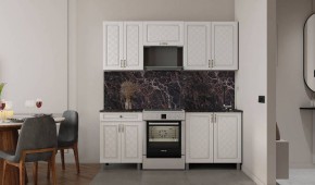 Кухня Версаль 2м Арктик/Арктик Готовое решение в Троицке - troick.ok-mebel.com | фото 2