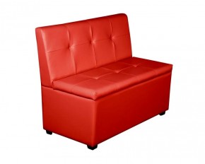Кухонный диван Уют-1 (1000) Красный в Троицке - troick.ok-mebel.com | фото
