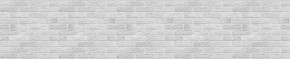Кухонный фартук 610х3000х1,5 (композит) КМ Кирпич серый в Троицке - troick.ok-mebel.com | фото