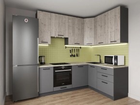 Кухонный гарнитур Антик 2200*1600 h950 (Стол. 38мм) в Троицке - troick.ok-mebel.com | фото