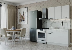 Кухонный гарнитур Белый Глянец 1200 (Стол. 38мм) в Троицке - troick.ok-mebel.com | фото