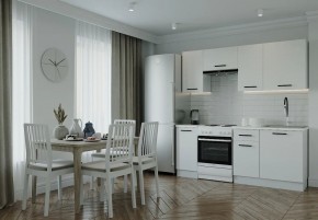 Кухонный гарнитур Белый Глянец 2000 (Стол. 38мм) в Троицке - troick.ok-mebel.com | фото