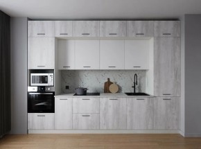 Кухонный гарнитур Бланка 3400 (Стол. 38мм) в Троицке - troick.ok-mebel.com | фото