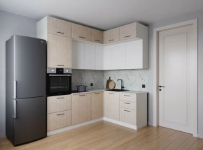 Кухонный гарнитур Демо 2200*1700 (Стол. 26мм) в Троицке - troick.ok-mebel.com | фото