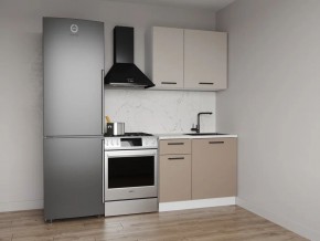 Кухонный гарнитур Каппучино 1000 (Стол. 38мм) в Троицке - troick.ok-mebel.com | фото