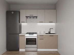Кухонный гарнитур Каппучино 1800 (Стол. 38мм) в Троицке - troick.ok-mebel.com | фото
