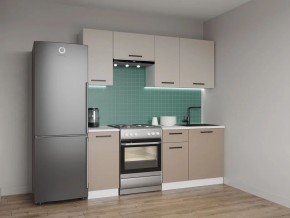 Кухонный гарнитур Каппучино 2000 (Стол. 38мм) в Троицке - troick.ok-mebel.com | фото