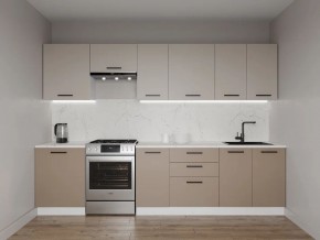 Кухонный гарнитур Каппучино 3000 (Стол. 26мм) в Троицке - troick.ok-mebel.com | фото