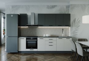 Кухонный гарнитур Лофт 2800 (Стол. 26мм) в Троицке - troick.ok-mebel.com | фото