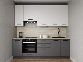 Кухонный гарнитур Меренга 2400 h950 (Стол. 26мм) в Троицке - troick.ok-mebel.com | фото