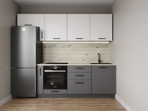 Кухонный гарнитур Меренга 2550 (Стол. 26мм) в Троицке - troick.ok-mebel.com | фото