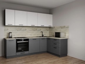 Кухонный гарнитур Меренга 2600*1600 (Стол. 38мм) в Троицке - troick.ok-mebel.com | фото