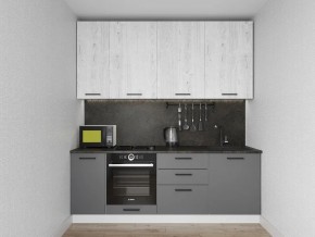 Кухонный гарнитур Санторини 2200 h 950 (Стол. 26мм) в Троицке - troick.ok-mebel.com | фото