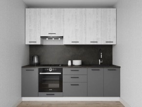 Кухонный гарнитур Санторини 2400 h950 (Стол. 38мм) в Троицке - troick.ok-mebel.com | фото