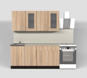 Кухня Симона Демо 1700 (Венга/Дуб Сонома) в Троицке - troick.ok-mebel.com | фото 7