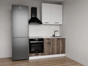 Кухонный гарнитур Старое Дерево 1600 h950 (Стол. 26мм) в Троицке - troick.ok-mebel.com | фото