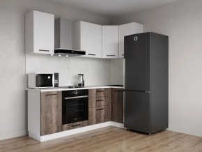 Кухонный гарнитур Старое Дерево 2200*1000 (Стол. 38мм) в Троицке - troick.ok-mebel.com | фото