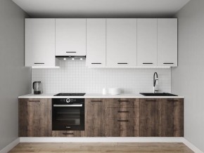 Кухонный гарнитур Старое Дерево 3000 h950 (Стол. 38мм) в Троицке - troick.ok-mebel.com | фото