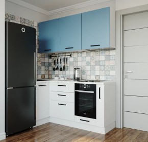 Кухонный гарнитур угловой Капри 1000*1800 (Стол. 26мм) в Троицке - troick.ok-mebel.com | фото