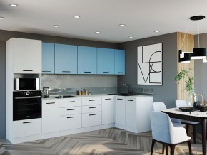 Кухонный гарнитур угловой Капри 3200х1400 (Стол. 38мм) в Троицке - troick.ok-mebel.com | фото