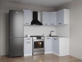 Кухонный гарнитур угловой Смоки 2000*1200 (Стол. 238 мм) в Троицке - troick.ok-mebel.com | фото