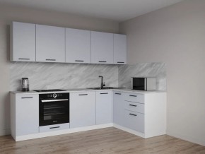 Кухонный гарнитур угловой Смоки 2600*1600 (Стол. 26мм) в Троицке - troick.ok-mebel.com | фото