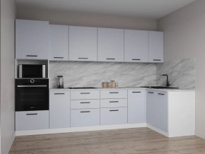 Кухонный гарнитур угловой Смоки 3200*1400 (Стол. 26мм) в Троицке - troick.ok-mebel.com | фото