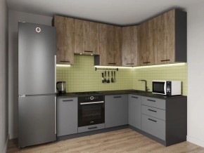 Кухонный гарнитур Умбра 2200*1600 h950 (Стол. 26мм) в Троицке - troick.ok-mebel.com | фото