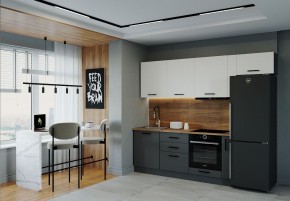 Кухонный гарнитур Вегас 2550 (Стол. 38мм) в Троицке - troick.ok-mebel.com | фото