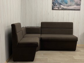 Кухонный уголок УЮТ низкий сектор (ППУ) велюр Luma 12 в Троицке - troick.ok-mebel.com | фото 3