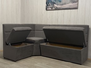 Кухонный уголок УЮТ высокий сектор (ППУ) велюр Veluta Lux 19 в Троицке - troick.ok-mebel.com | фото 2