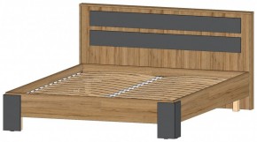 ЛЕНОРА Спальный гарнитур (модульный) графит в Троицке - troick.ok-mebel.com | фото 4