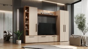 ЛЕВАНТЕ Гостиная (дуб вотан/кашемир) в Троицке - troick.ok-mebel.com | фото
