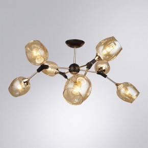 Люстра на штанге Arte Lamp Seppia A4211PL-8BK в Троицке - troick.ok-mebel.com | фото 2