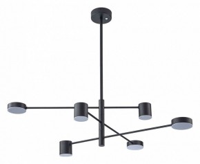 Люстра на штанге Arte Lamp Stanley A2476PL-40BK в Троицке - troick.ok-mebel.com | фото