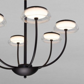 Люстра на штанге Eurosvet Fungo 50388 LED черный в Троицке - troick.ok-mebel.com | фото 5