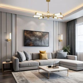 Люстра на штанге Eurosvet Stark 50386 LED латунь в Троицке - troick.ok-mebel.com | фото 3