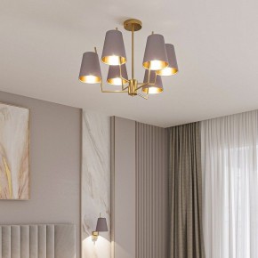 Люстра на штанге Eurosvet Topanga 60173/6 латунь в Троицке - troick.ok-mebel.com | фото 3
