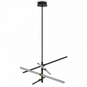 Люстра на штанге Freya Brilliance FR5557PL-L32B в Троицке - troick.ok-mebel.com | фото