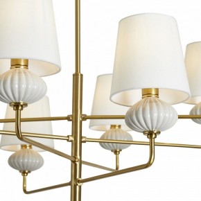 Люстра на штанге Freya Ceramics FR2029PL-08BS в Троицке - troick.ok-mebel.com | фото 10