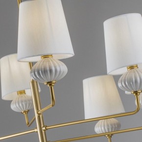 Люстра на штанге Freya Ceramics FR2029PL-08BS в Троицке - troick.ok-mebel.com | фото 8