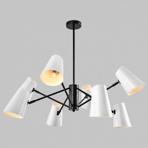 Люстра на штанге Imex MD.23670 MD.23670-8-P-BK в Троицке - troick.ok-mebel.com | фото