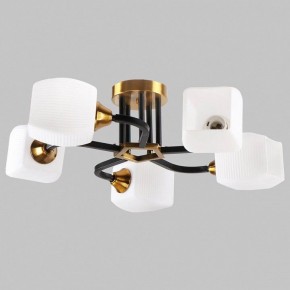 Люстра на штанге Imex MD.52009 MD.52009-5-S-BK+GAB в Троицке - troick.ok-mebel.com | фото