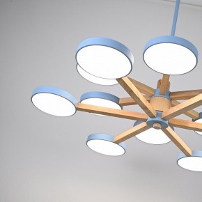 Люстра на штанге Imperiumloft TURNA Blue TURNA-DBL01 в Троицке - troick.ok-mebel.com | фото 6